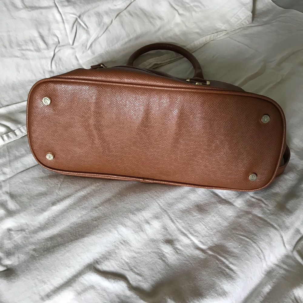 Ivanka Trump brown satchel